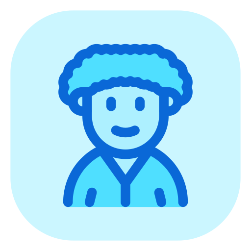 Afro man free icon Afro man free icon