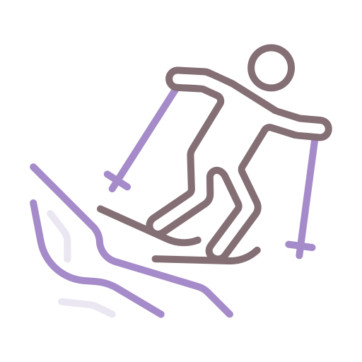 Горнолыжный спорт бесплатно иконка