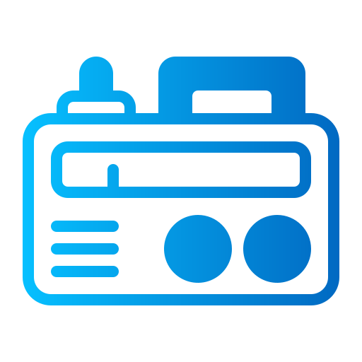 라디오 무료 아이콘