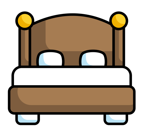 cama icono gratis