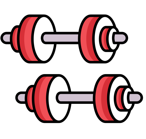 Dumbells free icon