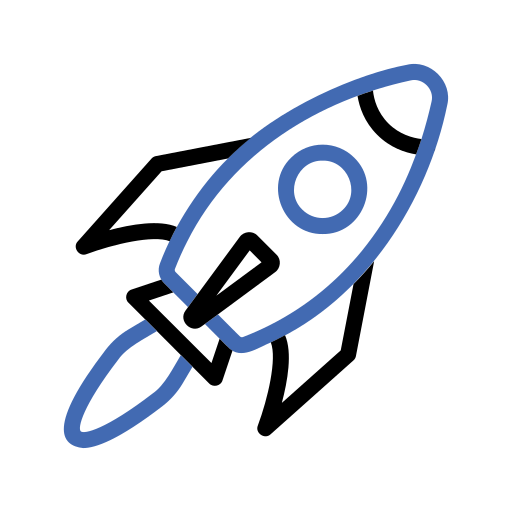 Rocket free icon Rocket free icon