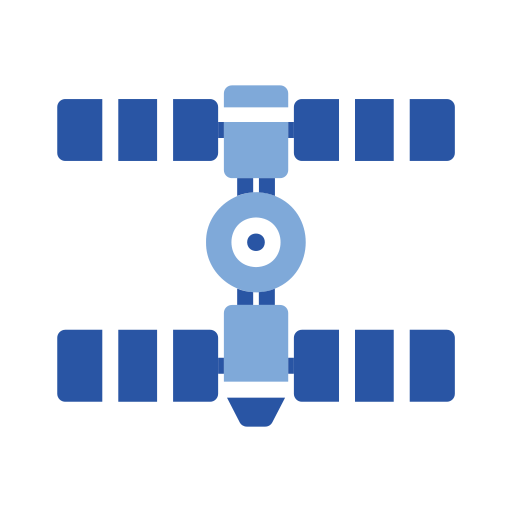estación espacial icono gratis