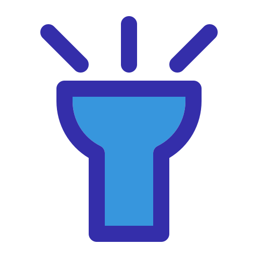 Flashlight free icon