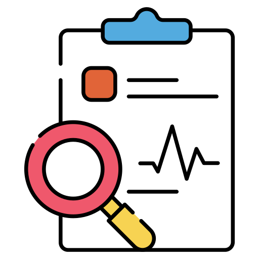 informe médico icono gratis