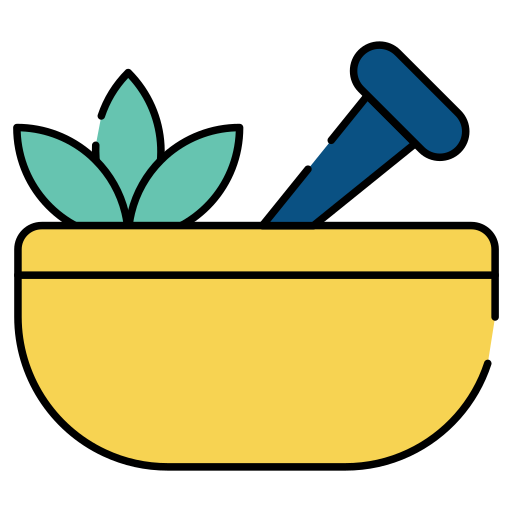 medicamentos a base de hierbas icono gratis