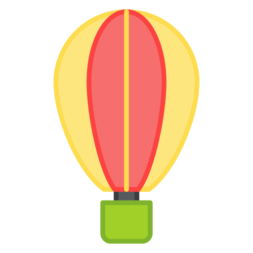 globo aerostático icono gratis