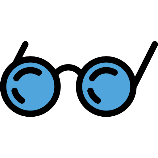 lentes icono gratis