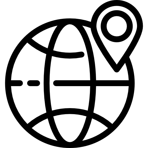 geolocalización icono gratis