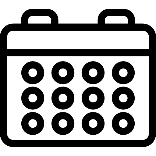 calendario icono gratis