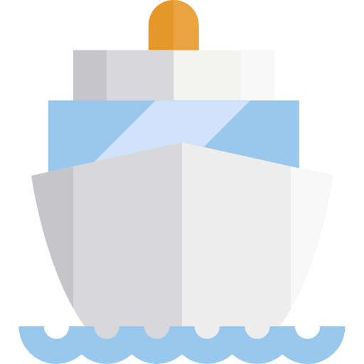 Ship Basic Straight Flat icon