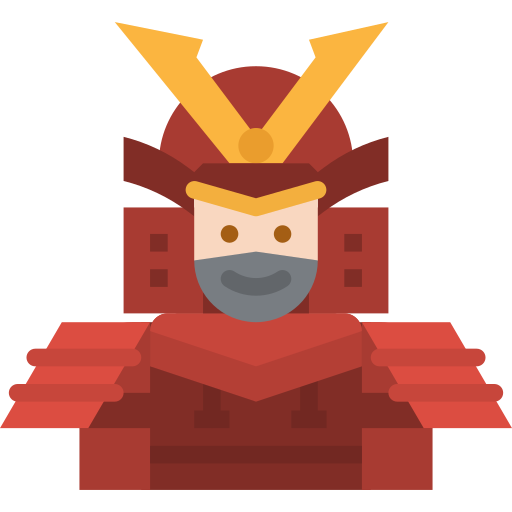 Samurai icono gratis