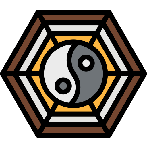 Yin yang icono gratis