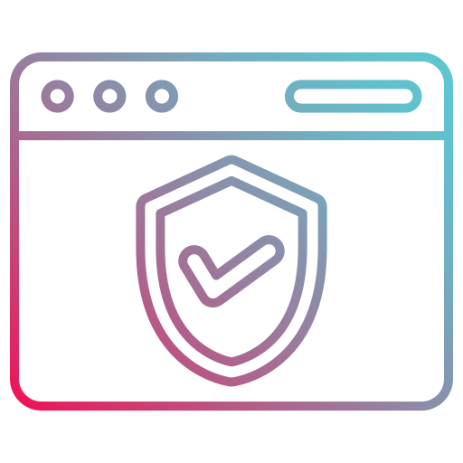 seguridad web icono gratis
