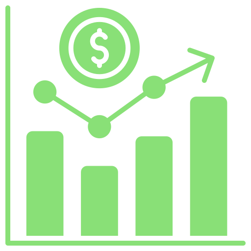 mercado de ações grátis ícone