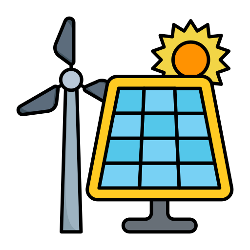 panel solar icono gratis