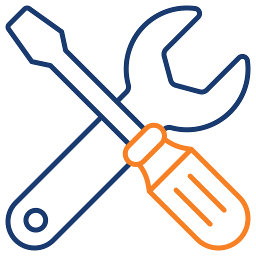 Maintenance free icon