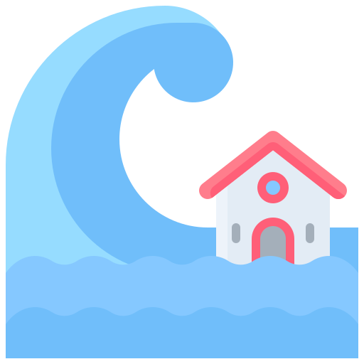 tsunami icono gratis