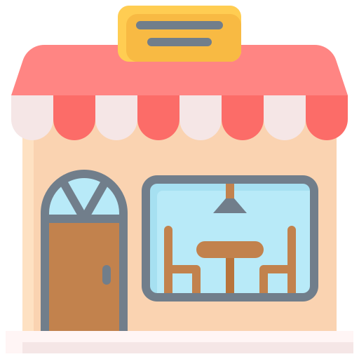 식당 무료 아이콘