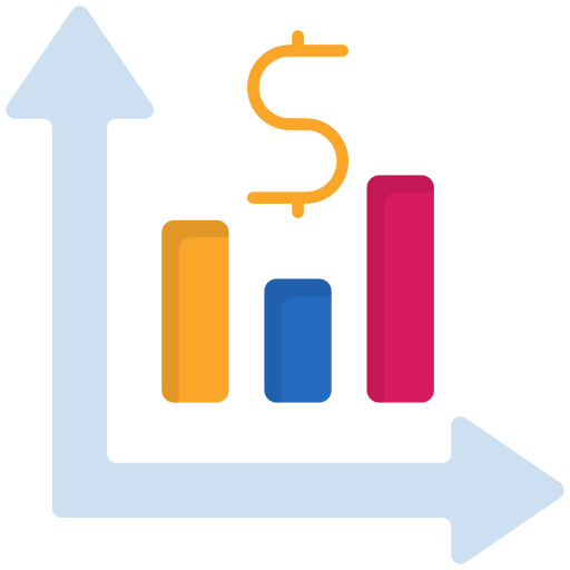 informe financiero icono gratis