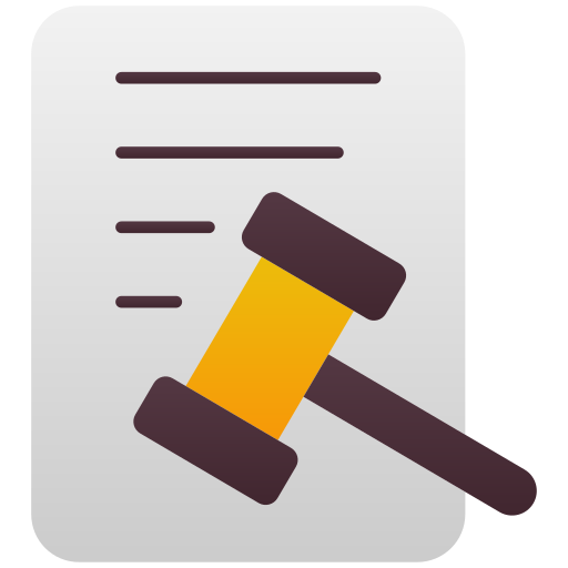 documento legal icono gratis