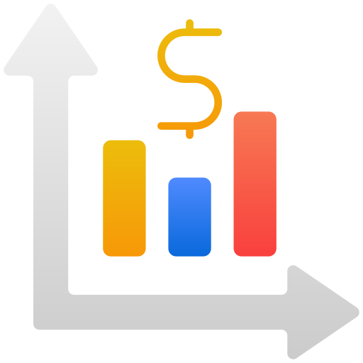 informe financiero icono gratis