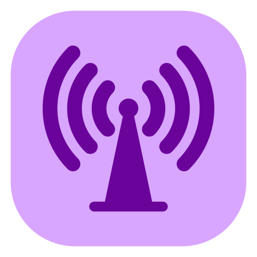 Radio signal free icon Radio signal free icon