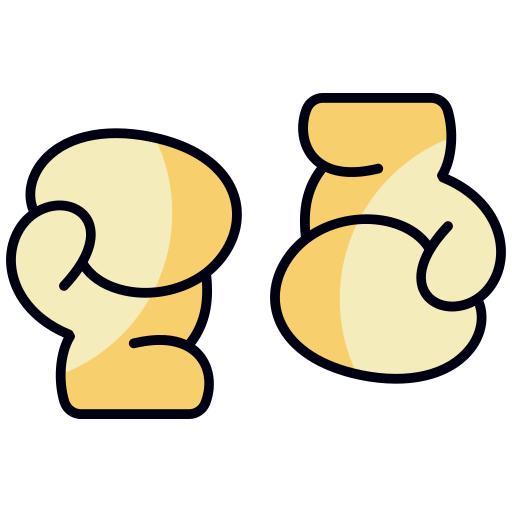 Boxing gloves free icon