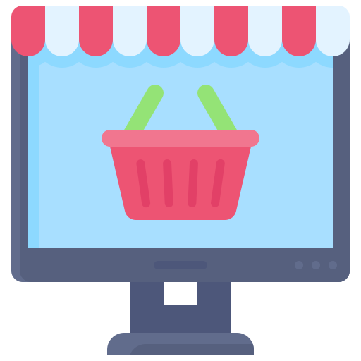 tienda online icono gratis