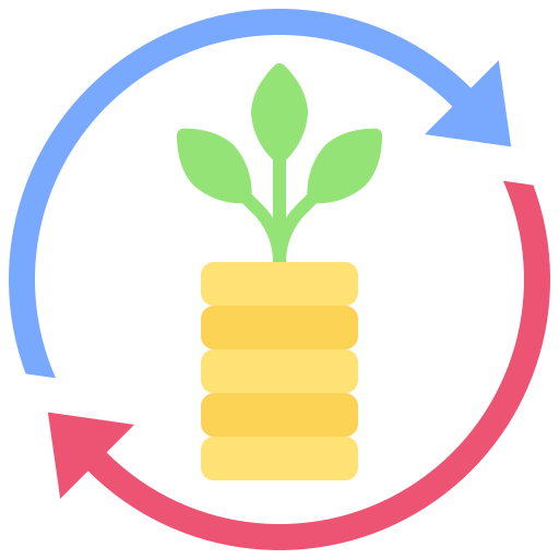 inversión icono gratis