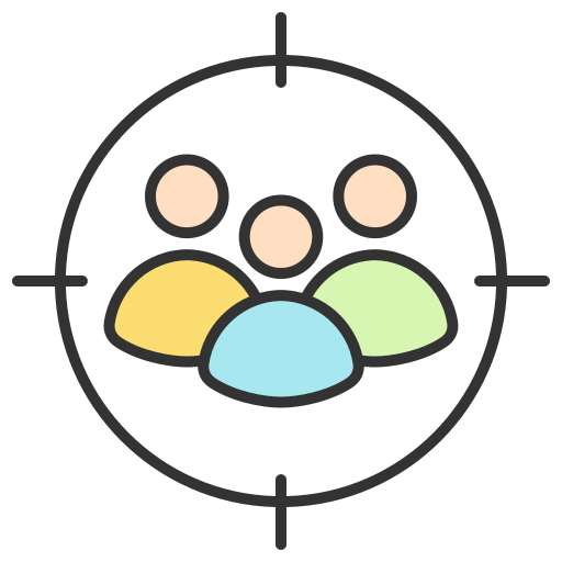 Target audience free icon Target audience free icon
