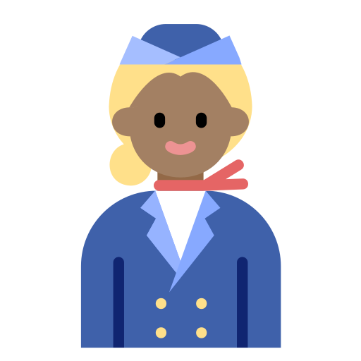 Stewardess free icon