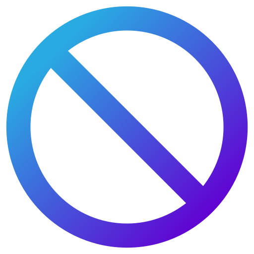 obstruido icono gratis