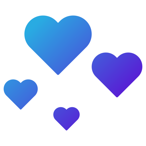 corazones icono gratis