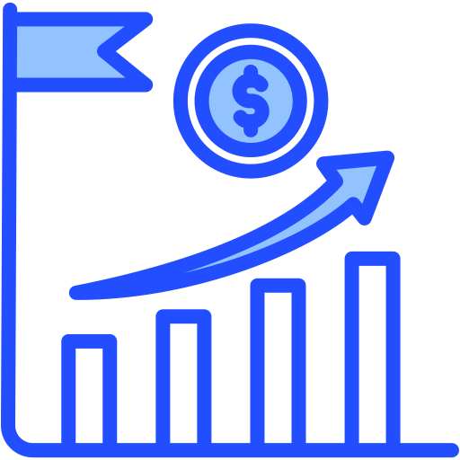 recaudación de fondos icono gratis