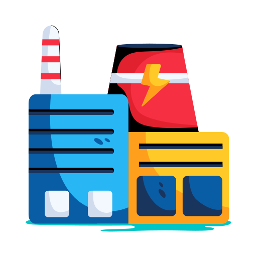 planta de energía icono gratis