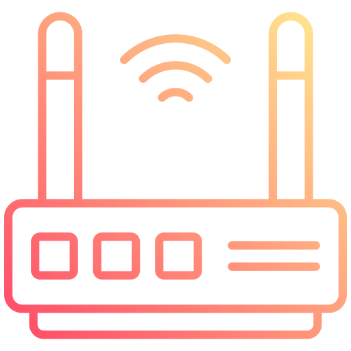 router inalámbrico icono gratis