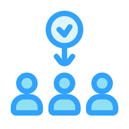 reclutamiento icono gratis