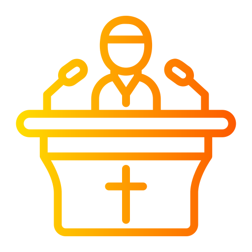sermon Icône gratuit sermon Icône gratuit