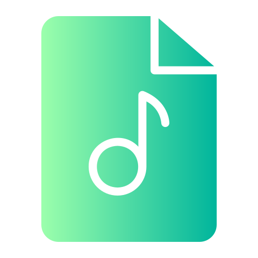 archivo de música icono gratis