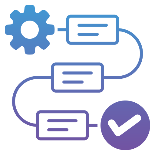 flujo de trabajo icono gratis