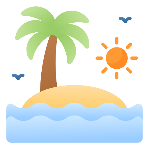 isla icono gratis