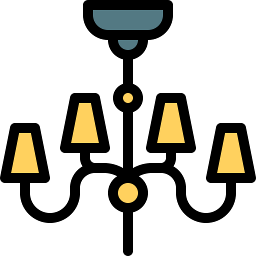 Chandelier free icon
