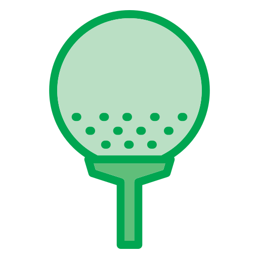 pelota de golf icono gratis