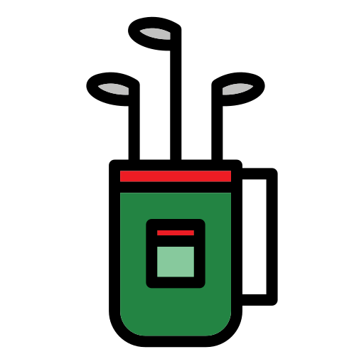 palo de golf icono gratis