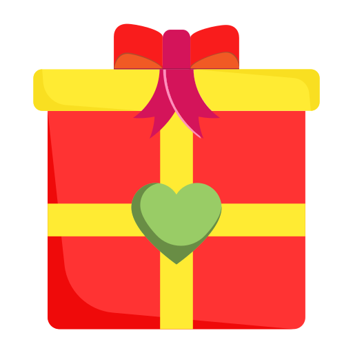 caja de regalo icono gratis