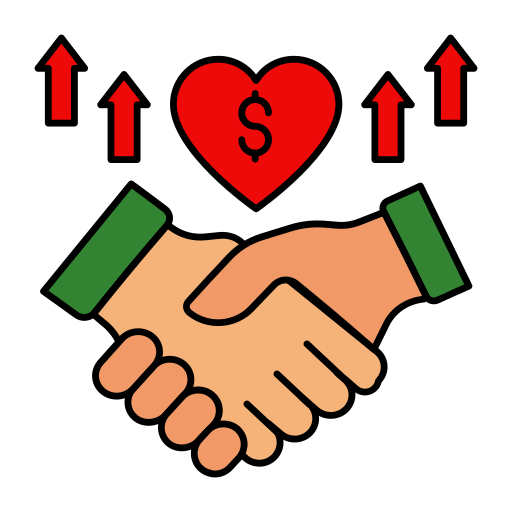 camaradería icono gratis