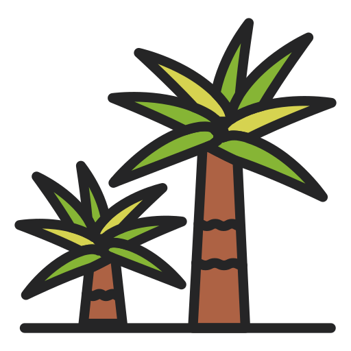 palmera icono gratis