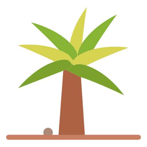 palmera icono gratis