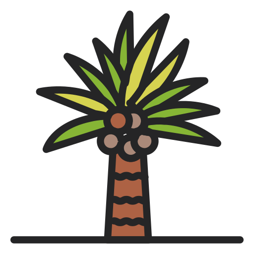 palmera icono gratis